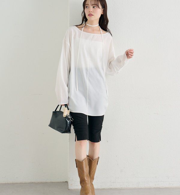  「裾ギャザーバイカーパンツ」|その他|