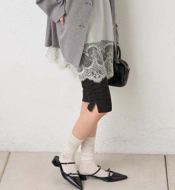  「裾ギャザーバイカーパンツ」|その他|