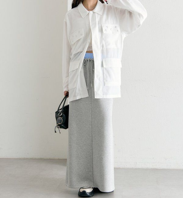  「ポケットビジューカバーオール」|ブルゾン・スタジャン|