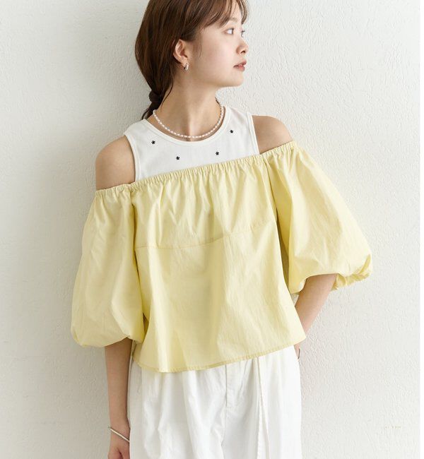  「フラワードットタンクトップ」|キャミソール|