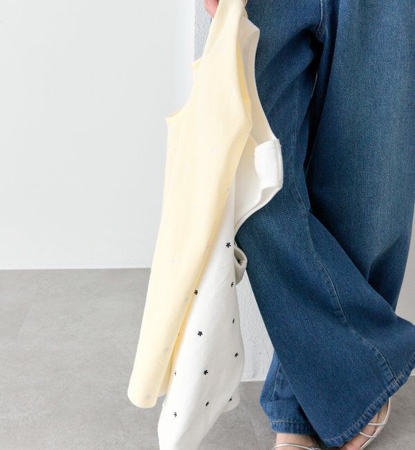  「フラワードットタンクトップ」|キャミソール|