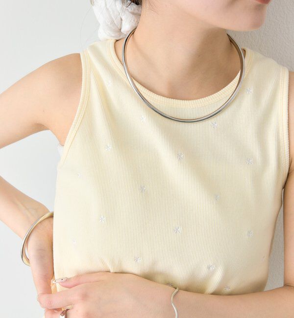  「フラワードットタンクトップ」|キャミソール|