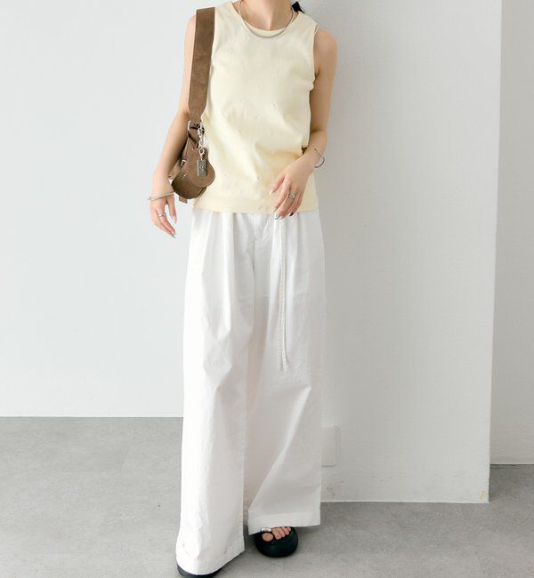  「フラワードットタンクトップ」|キャミソール|