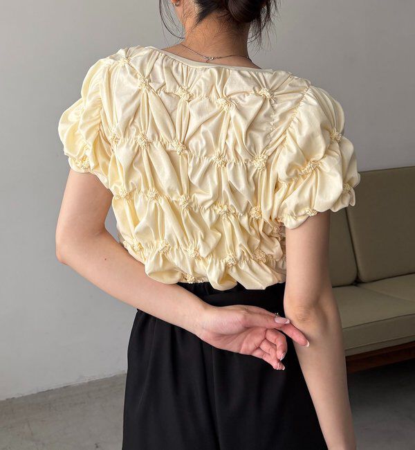  「【新色イエロー・チャコールグレー】シャーリングホイップＴ」|Tシャツ・カットソー|