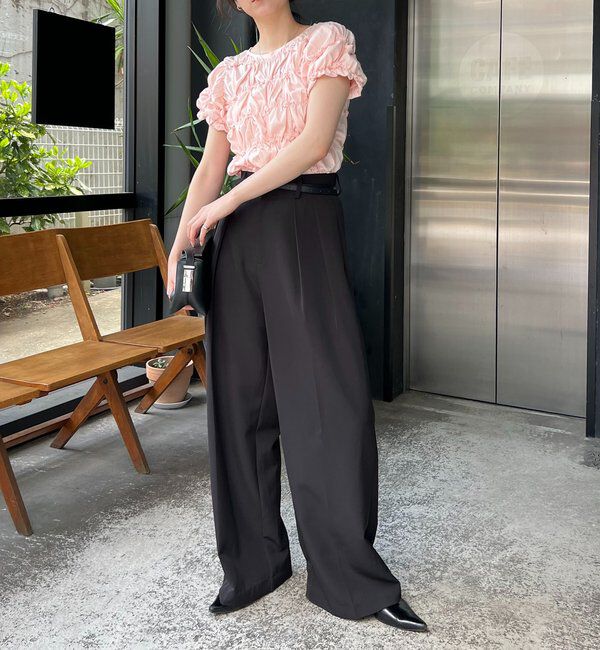  「【新色イエロー・チャコールグレー】シャーリングホイップＴ」|Tシャツ・カットソー|