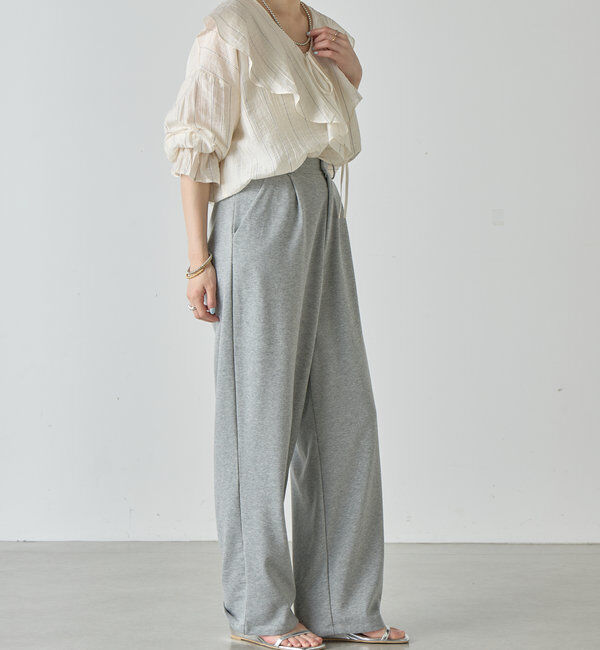  「フリルカラーブラウス」|シャツ・ブラウス|