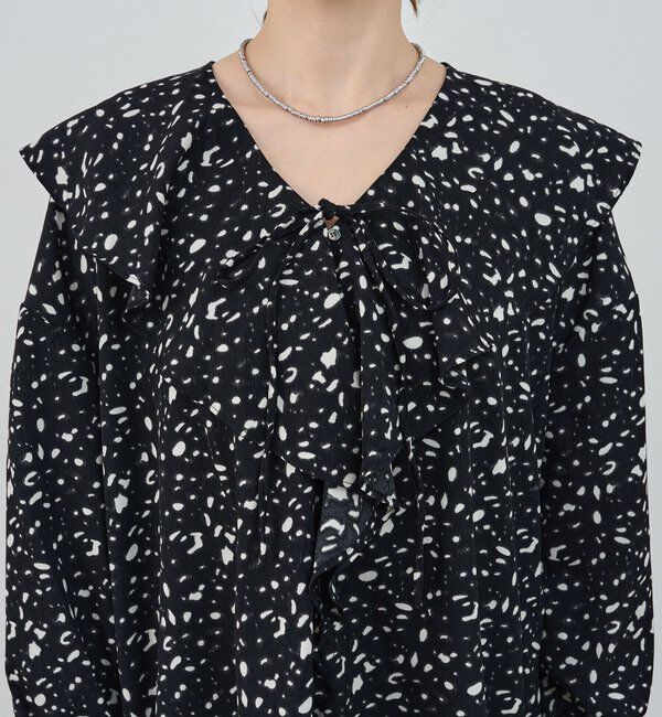  「フリルカラーブラウス」|シャツ・ブラウス|