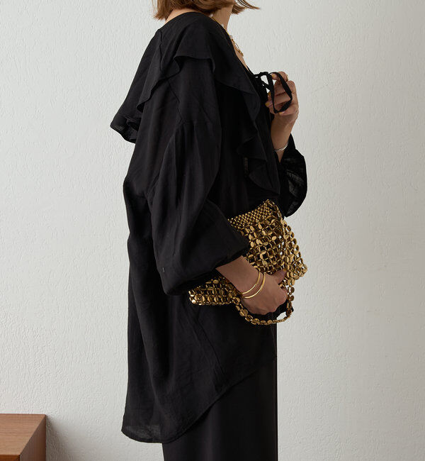  「フリルカラーブラウス」|シャツ・ブラウス|