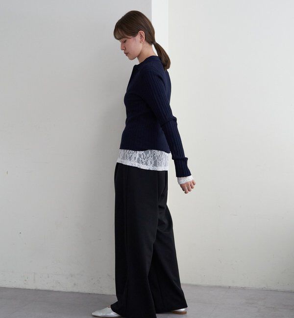  「レースプルオーバー」|Tシャツ・カットソー|