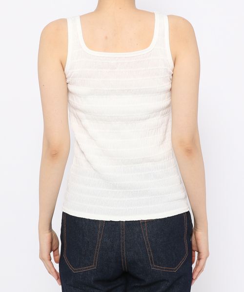 LOWRYS FARM「シャーリングタンク」|タンクトップ|