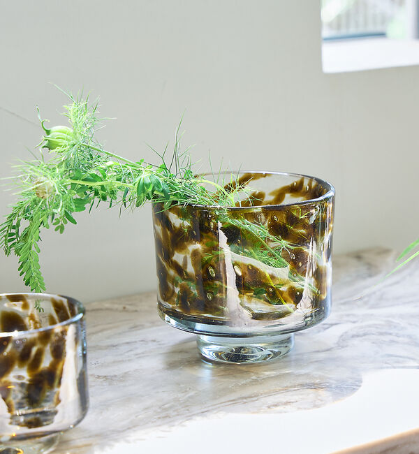 collex「【Henry Dean/ヘンリー・ディーン】Akiko L」|フラワーベース|ブラウン