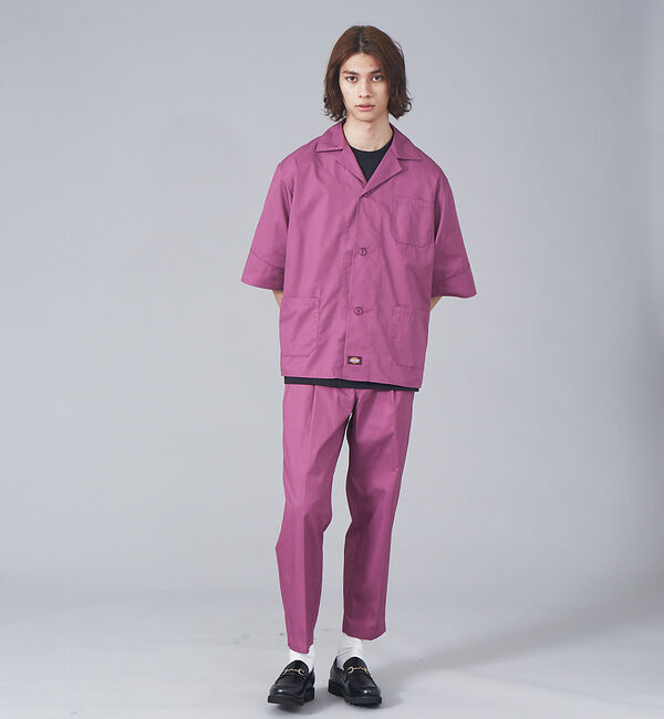 ABAHOUSE「【Dickies / ディッキーズ】MYSELF ABAHOUSE 別注 オーバ」|シャツ・ブラウス|