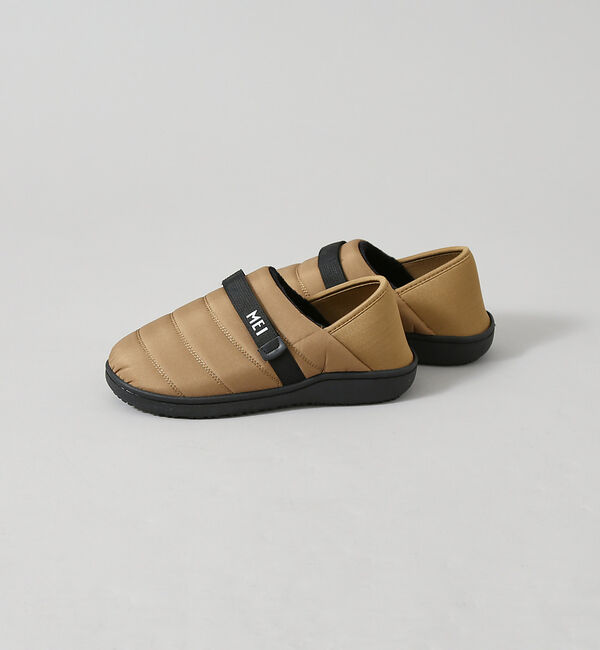 ABAHOUSE「【MEI / メイ】フロントベルト 内起毛 ウォーム キルティング ワンマイル」|スニーカー|キャメル