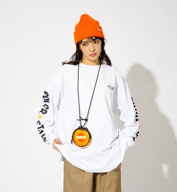 ABAHOUSE「【POLeR/ポーラー】PVC ROUND POUCH/モバイルポーチ」|ポーチ|