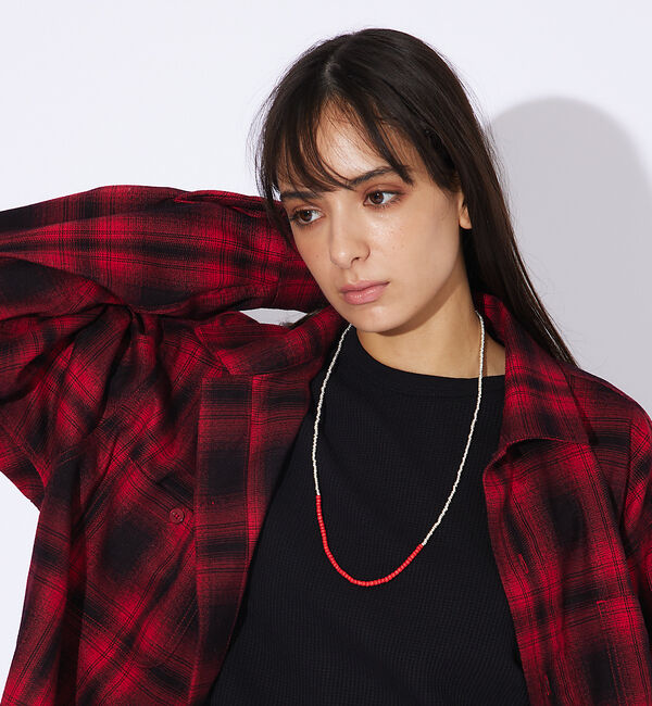 ABAHOUSE「Handmade Thailand SILVER & beads  neckla」|ネックレス|