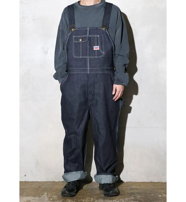 ABAHOUSE「【PENNEY'S 】 10oz DENIM 50'S OVERALL RIGI」|オールインワン|ブルー