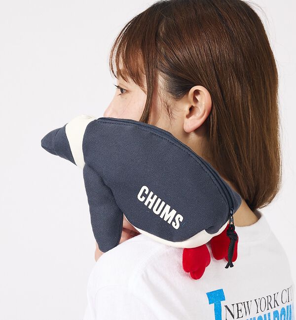 ABAHOUSE「【CHUMS / チャムス】Lying Booby Pouch / ポーチ /」|ポーチ|レッド