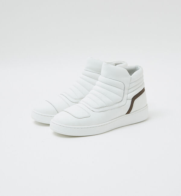 alfredoBANNISTER「サイドジップ ロールスニーカー」|スニーカー|ホワイト