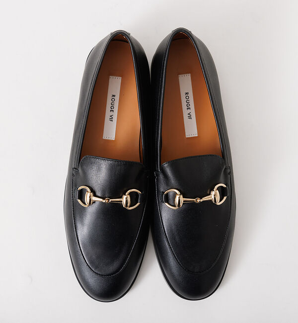 Rouge vif「ビットローファー」|ローファー|ブラック