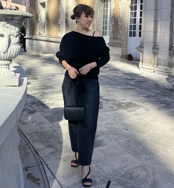 Rouge vif「オフショルスウェットプルオーバー」|スウェット・ジャージ|