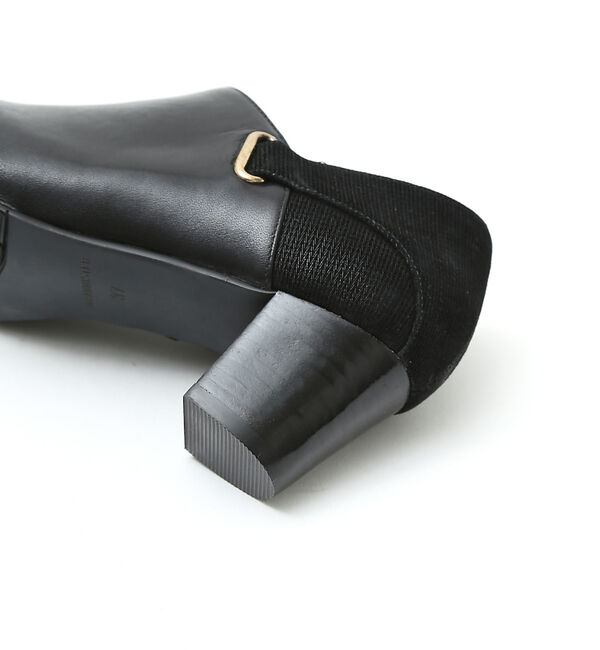 AU BANNISTER「【スノーソール】切り替しブーティー」|ショートブーツ|