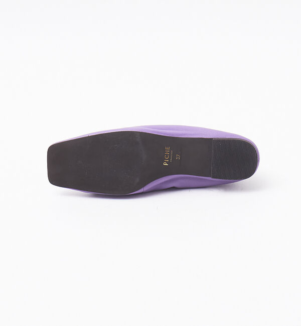 AU BANNISTER「シャーリング スクエアトゥ バレエシューズ」|バレエシューズ|