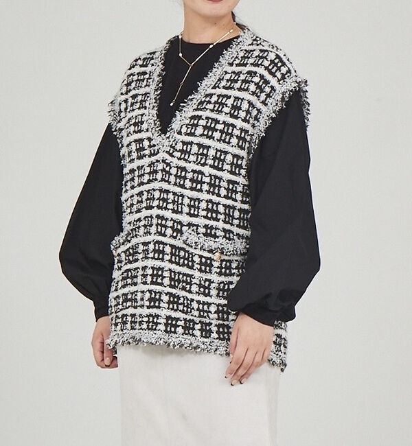 abahouse mavie「スティックx淡水パールネックレス」|ネックレス|