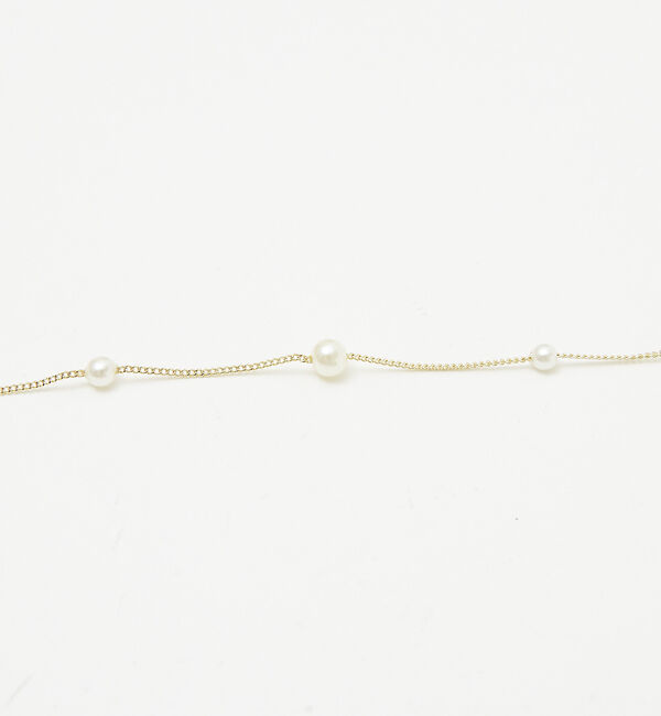 abahouse mavie「チェーンパールネックレス」|ネックレス|