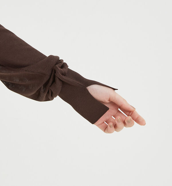 The Store by C' 「【COCUCA】シルクニットプルオーバー」|ニット・セーター|