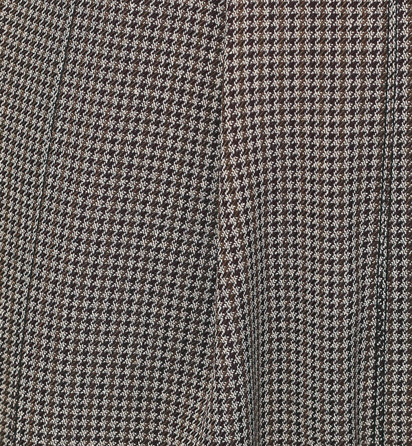 NOMINE「【セットアップ対応】チェック3タックテーパードパンツ」|スラックス|