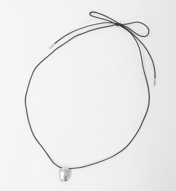 TIARA「【SOAC/ソーク】Plump Drop Cord Necklace」|ネックレス|シルバー