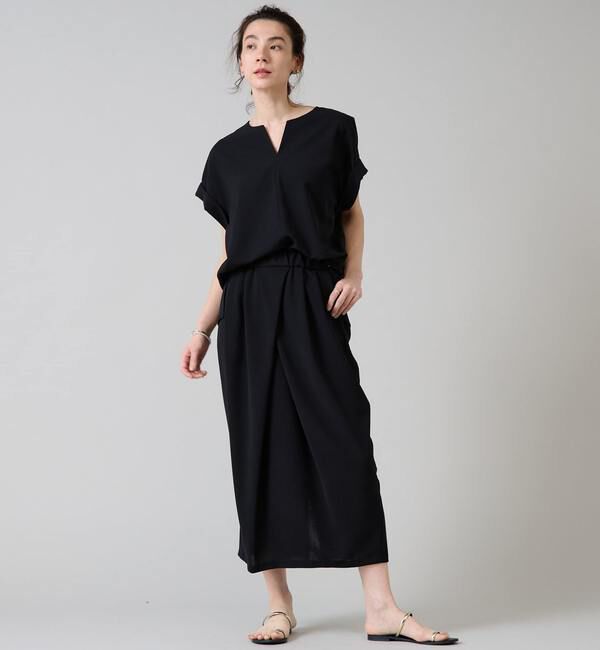 Liesse「タックコクーンスカート」|スカート|