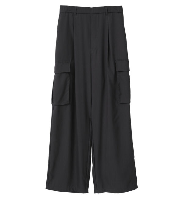 SOFFITTO「《接触冷感》カーゴパンツ」|カーゴ|チャコールグレー