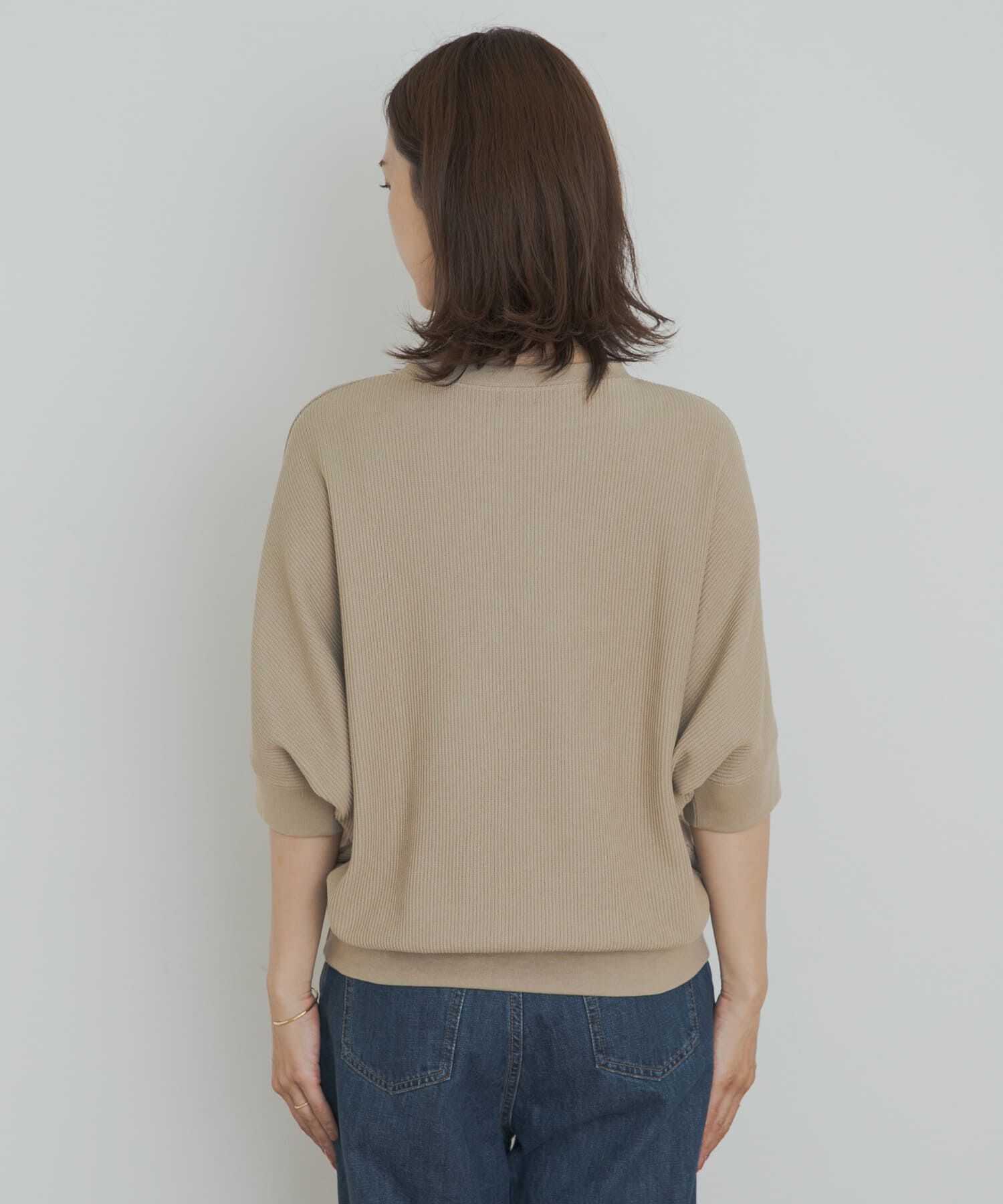 URBAN RESEARCH DOORS「タックフライスワイドTシャツ」|Tシャツ・カットソー|