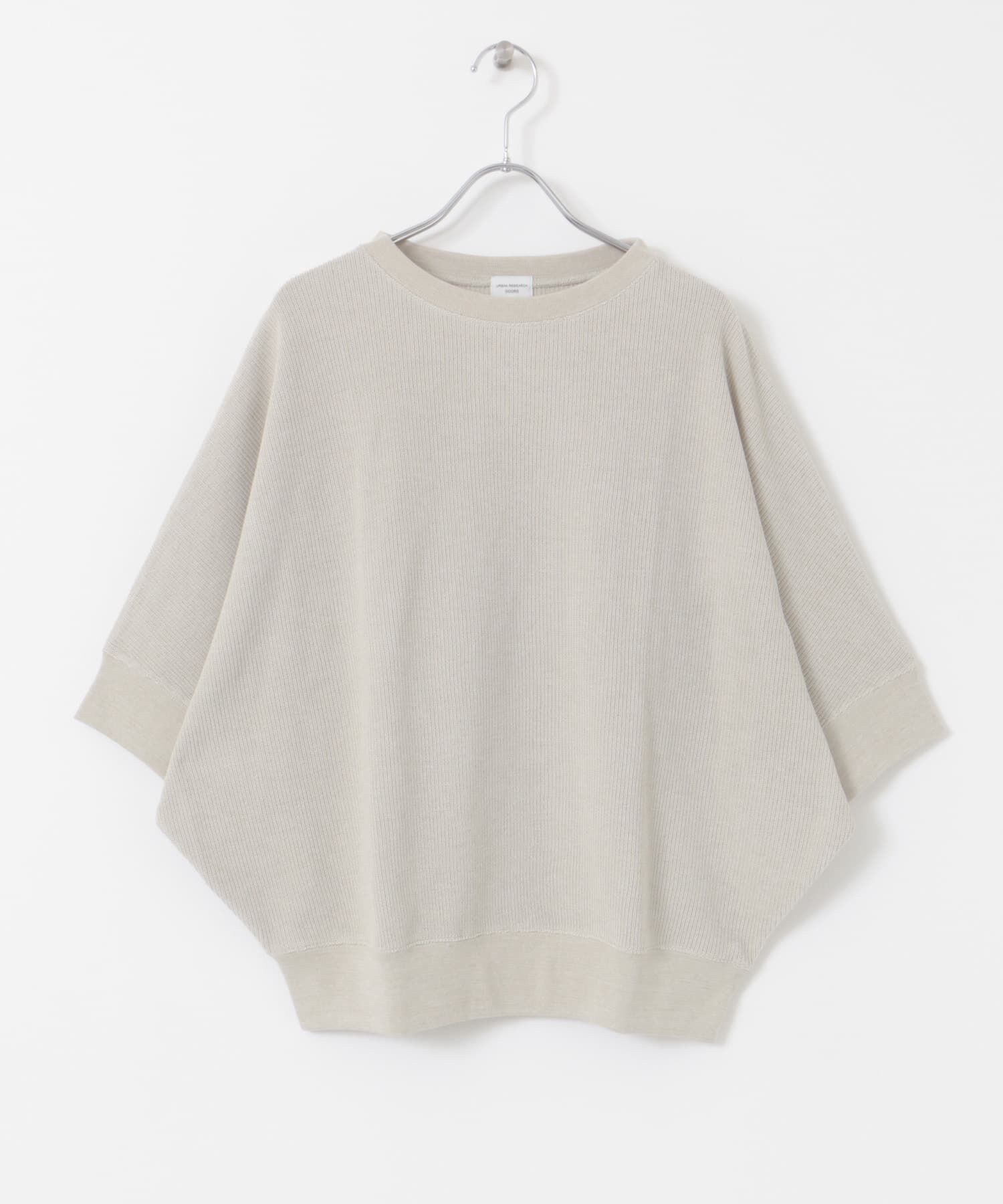 URBAN RESEARCH DOORS「タックフライスワイドTシャツ」|Tシャツ・カットソー|