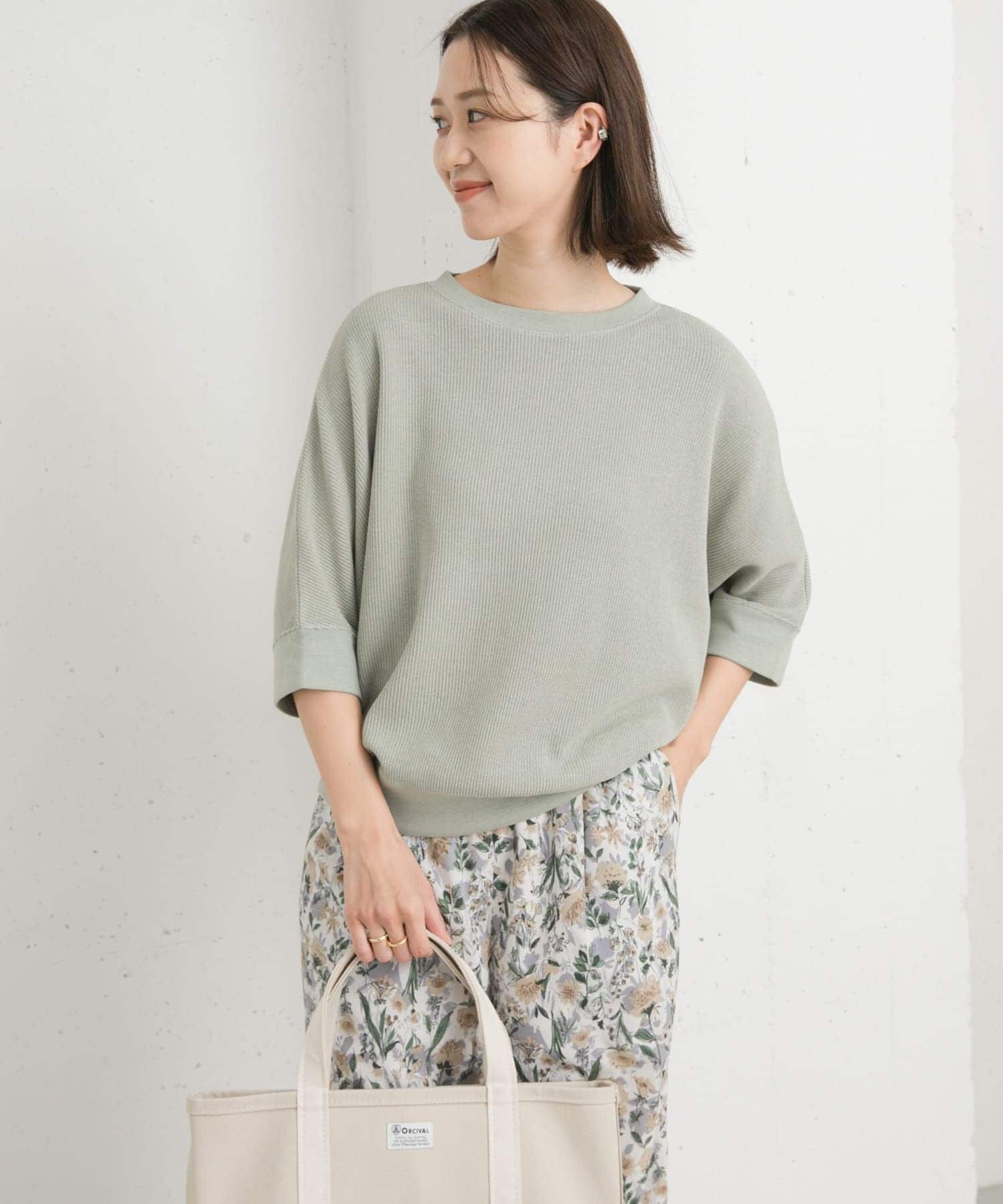 URBAN RESEARCH DOORS「タックフライスワイドTシャツ」|Tシャツ・カットソー|