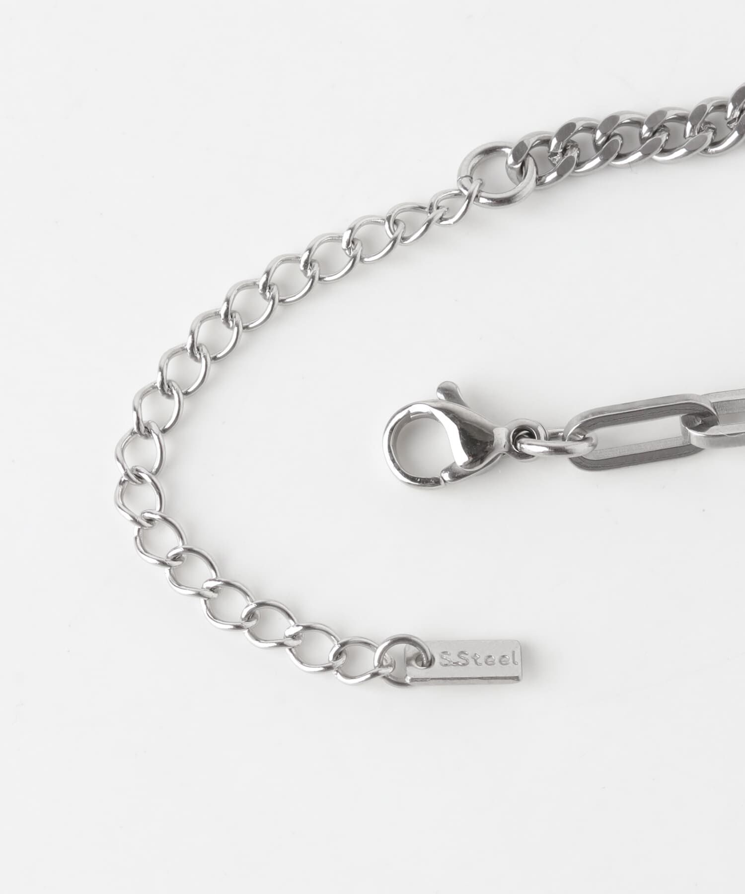 SMELLY「ステンレスオーバルキリカエチェーンネックレス」|ネックレス|