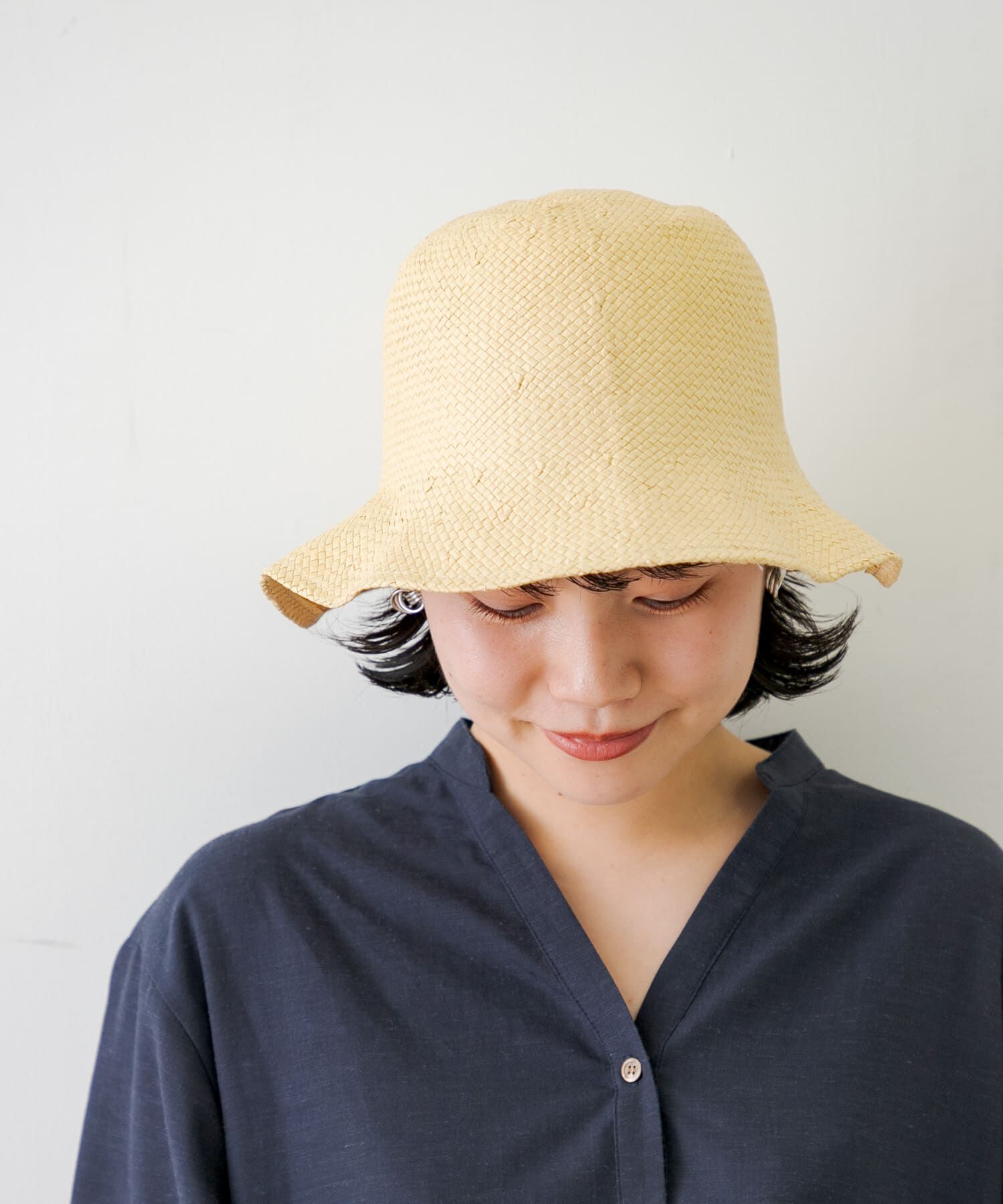 Sonny Label 「Benelli Montacone　ウオッシュドペーパーハット」|ハット|ベージュ