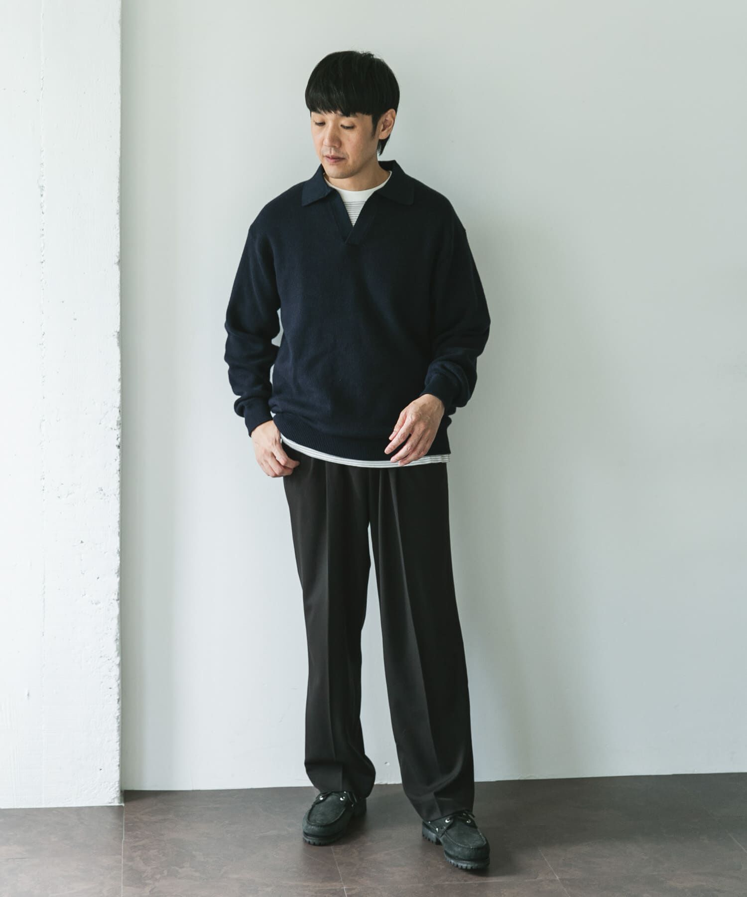 URBAN RESEARCH DOORS「『仁村紗和さん着用』『UR TECH』完声2タックワイドトラウザー」|その他|