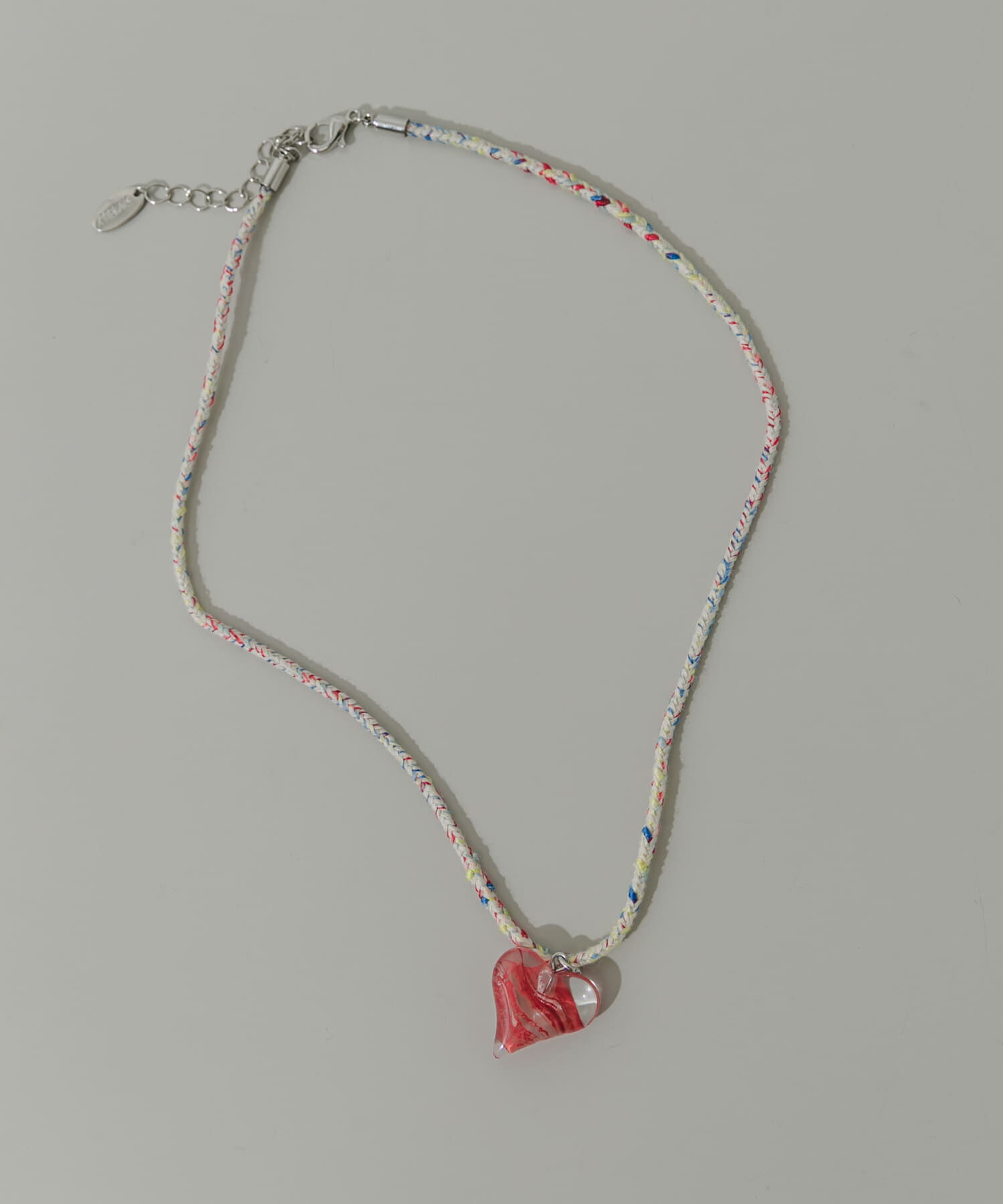 SMELLY「ハートモチーフコードネックレス」|ネックレス|