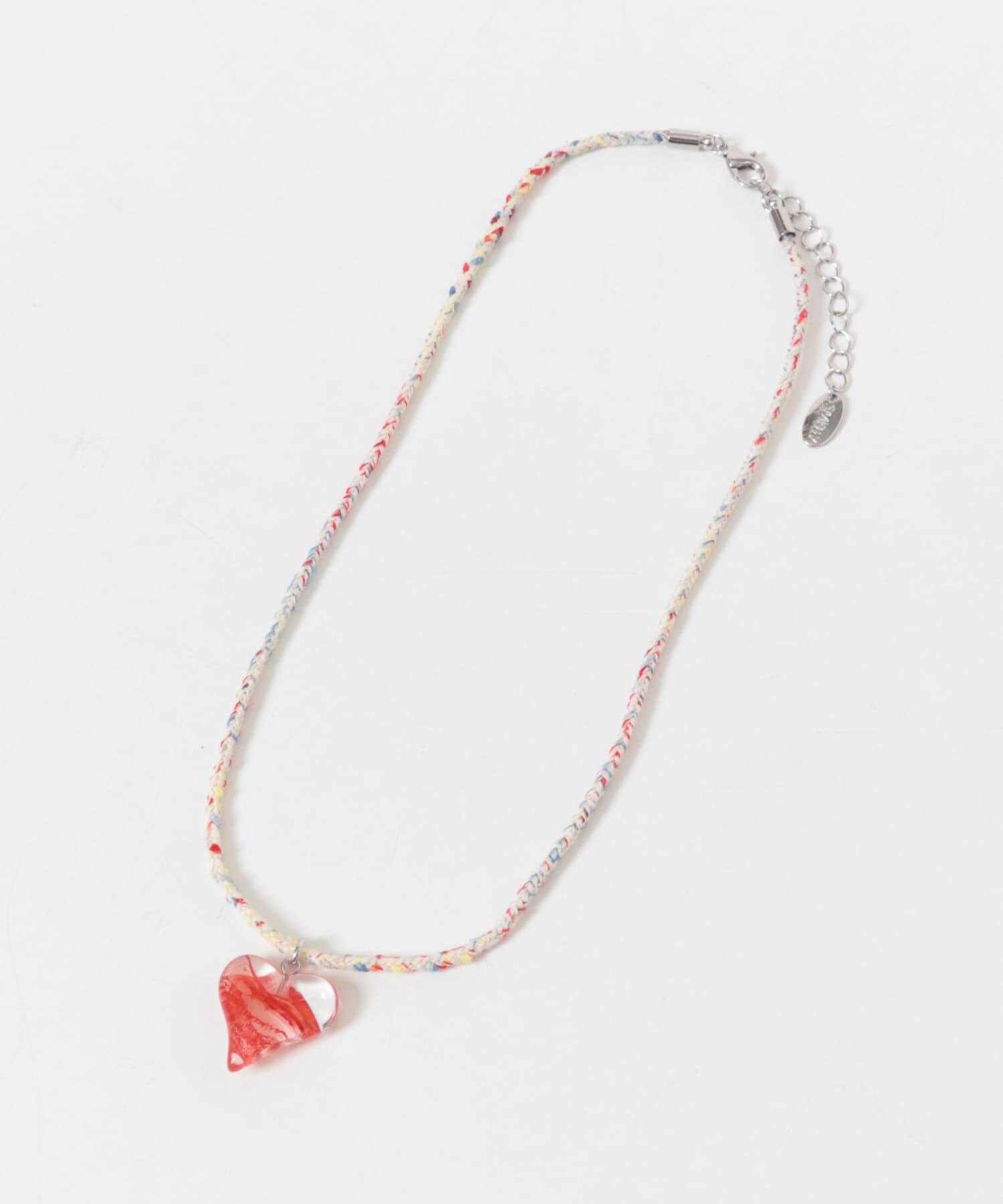 SMELLY「ハートモチーフコードネックレス」|ネックレス|