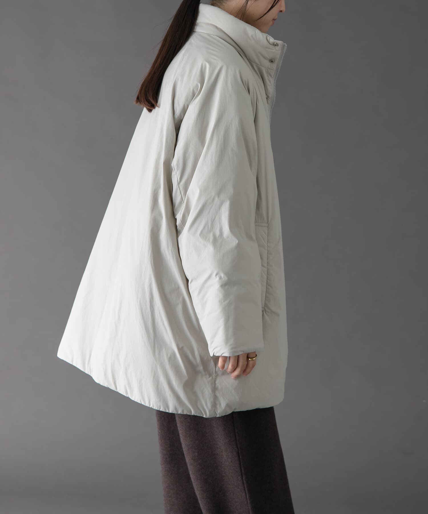 URBAN RESEARCH DOORS「FORK&SPOON　SORONAスタンドカラーブルゾン」|ブルゾン・スタジャン|