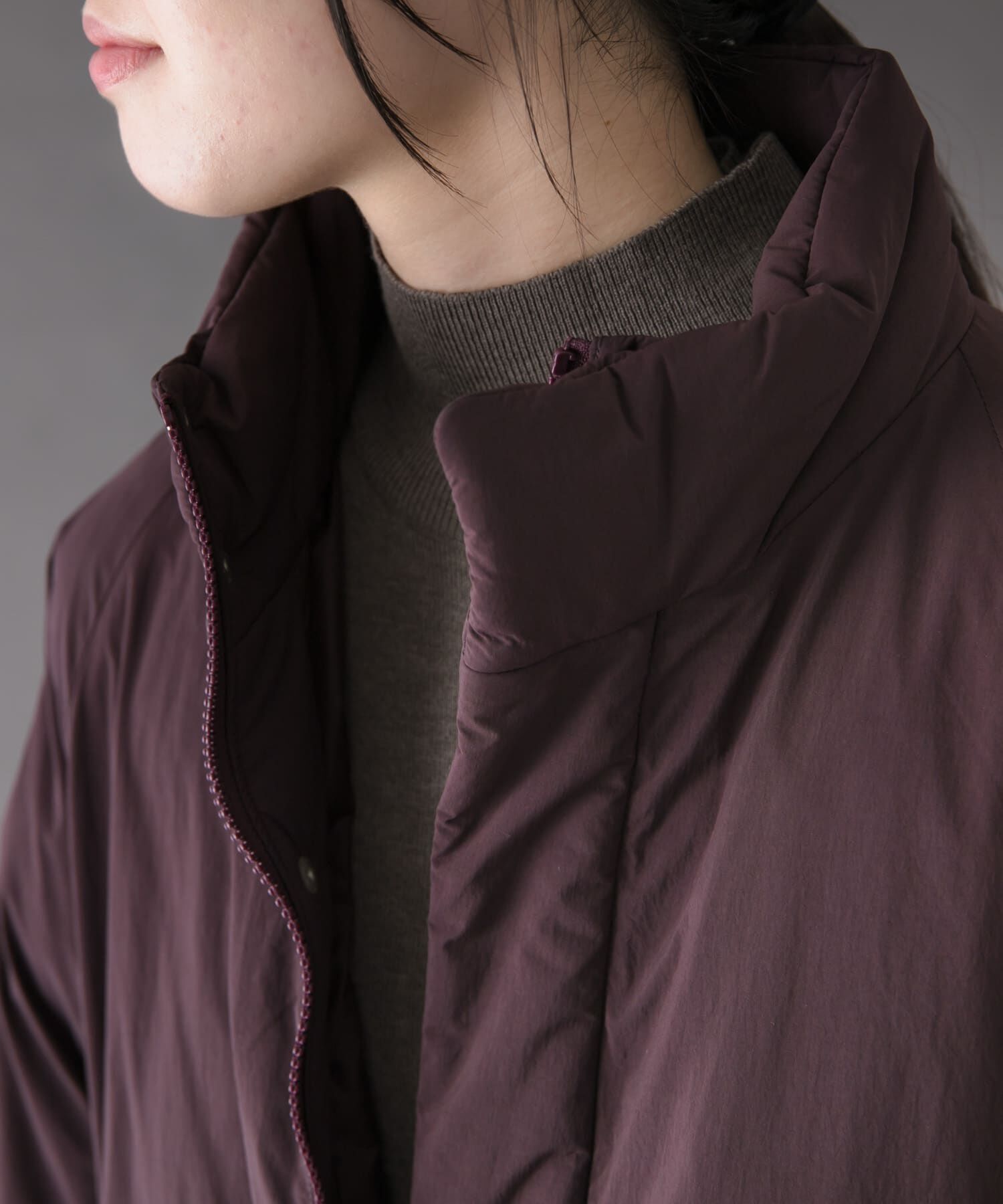 URBAN RESEARCH DOORS「FORK&SPOON　SORONAスタンドカラーブルゾン」|ブルゾン・スタジャン|