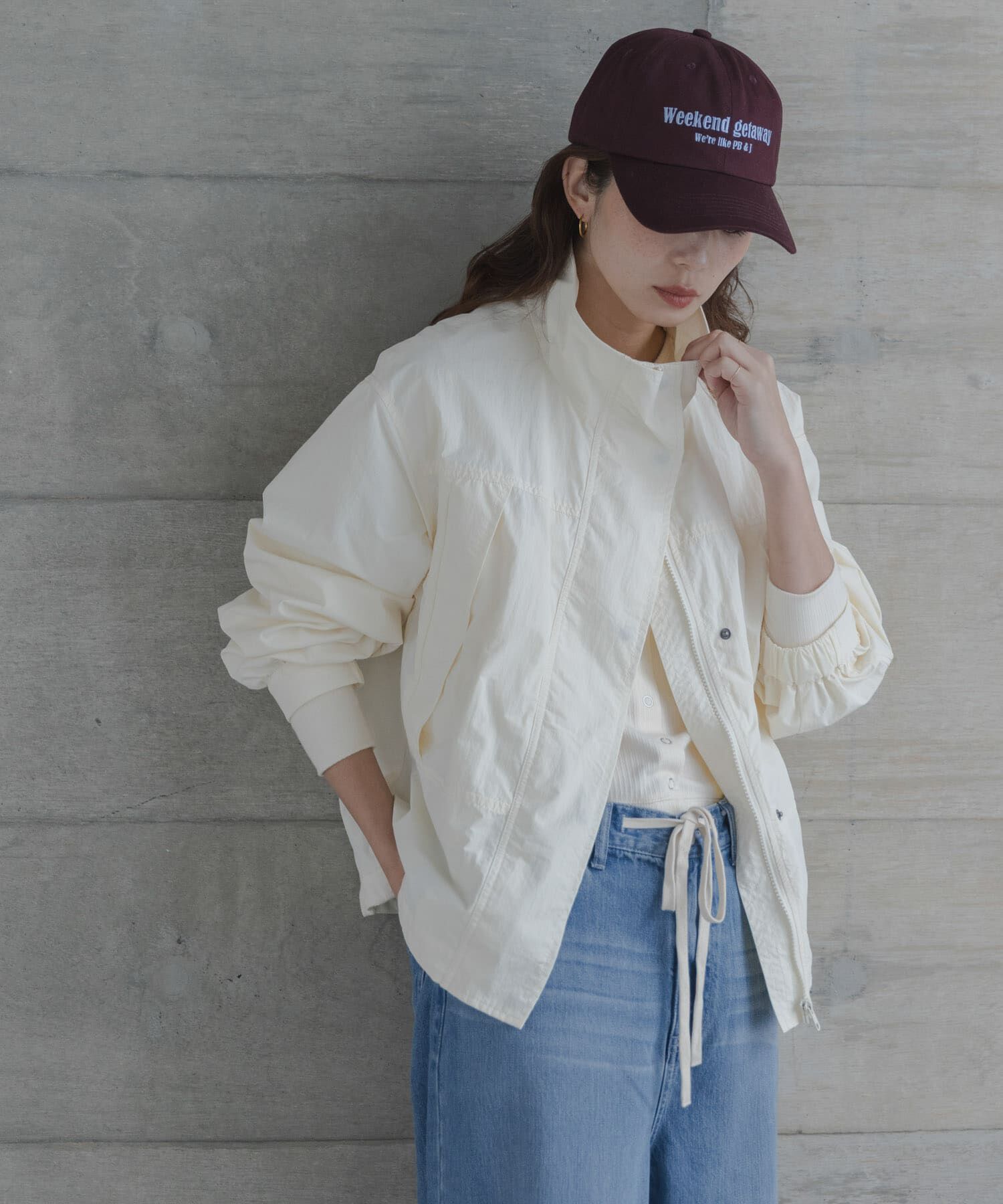 Sonny Label 「撥水スタンドカラーナイロンブルゾン」|その他|