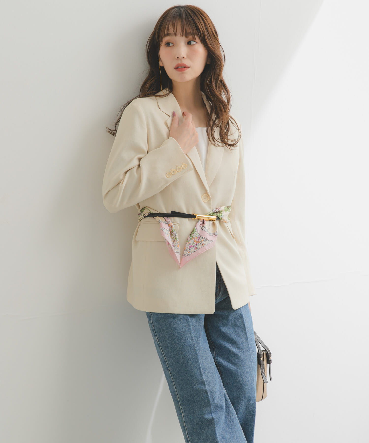 URBAN RESEARCH ROSSO「manipuri　65ハーバルガーデン」|バンダナ・スカーフ|