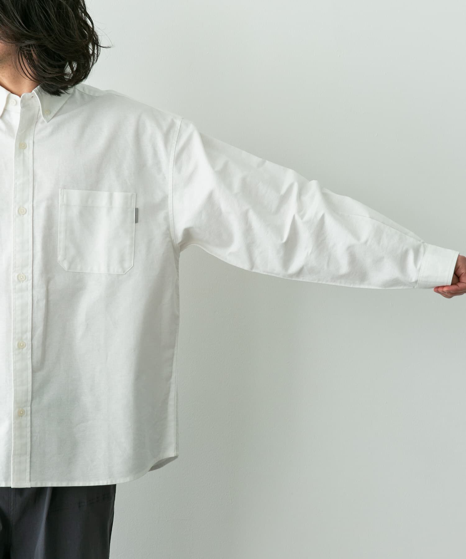 Sonny Label 「抗菌オックスボタンダウンオーバーシャツ」|シャツ・ブラウス|