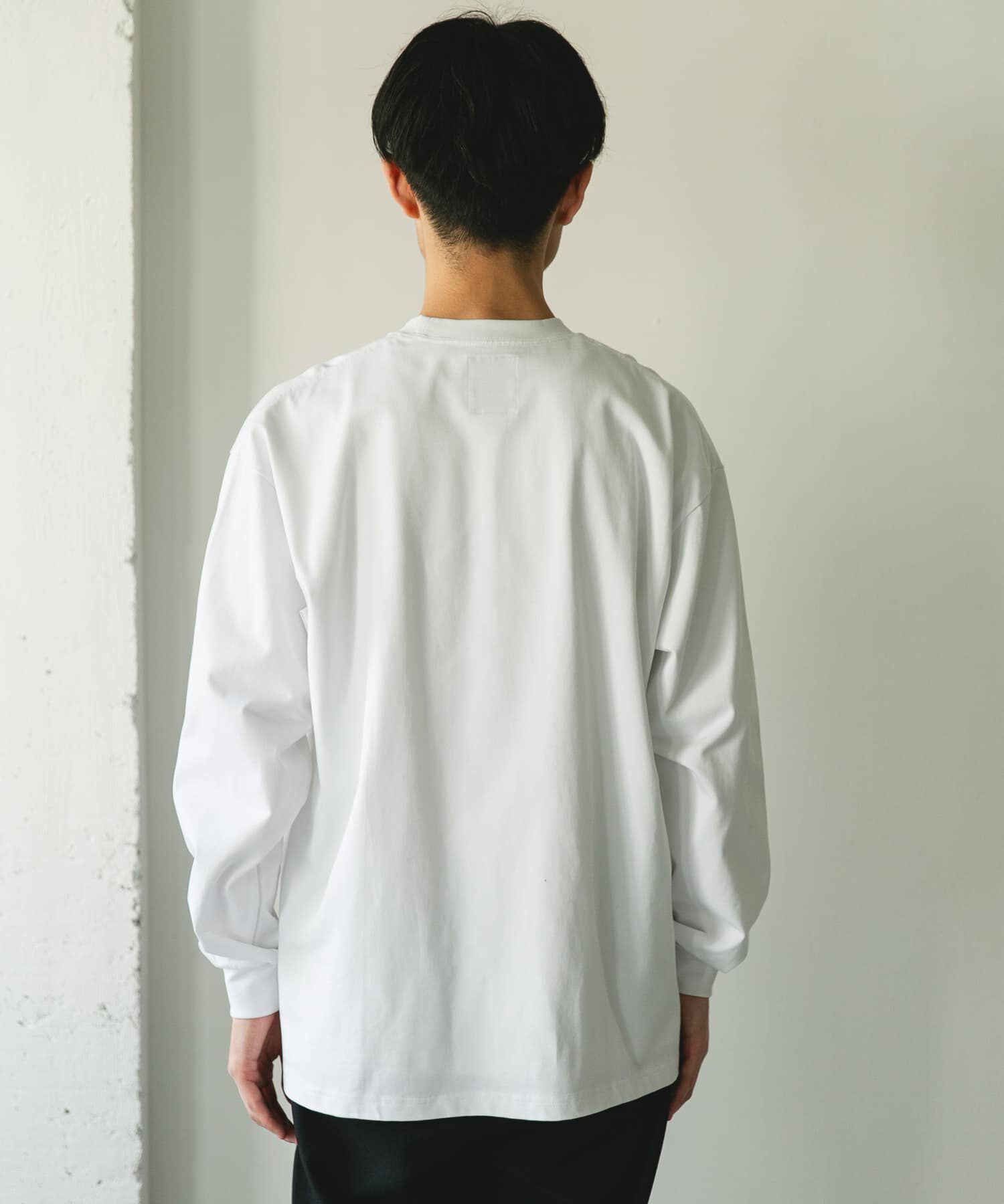 URBAN RESEARCH DOORS「『別注』Snow Peak Apparel&times;DOORS　POCKET LOGO LONG-SLEEVE T-SHIRTS」|Tシャツ・カットソー|