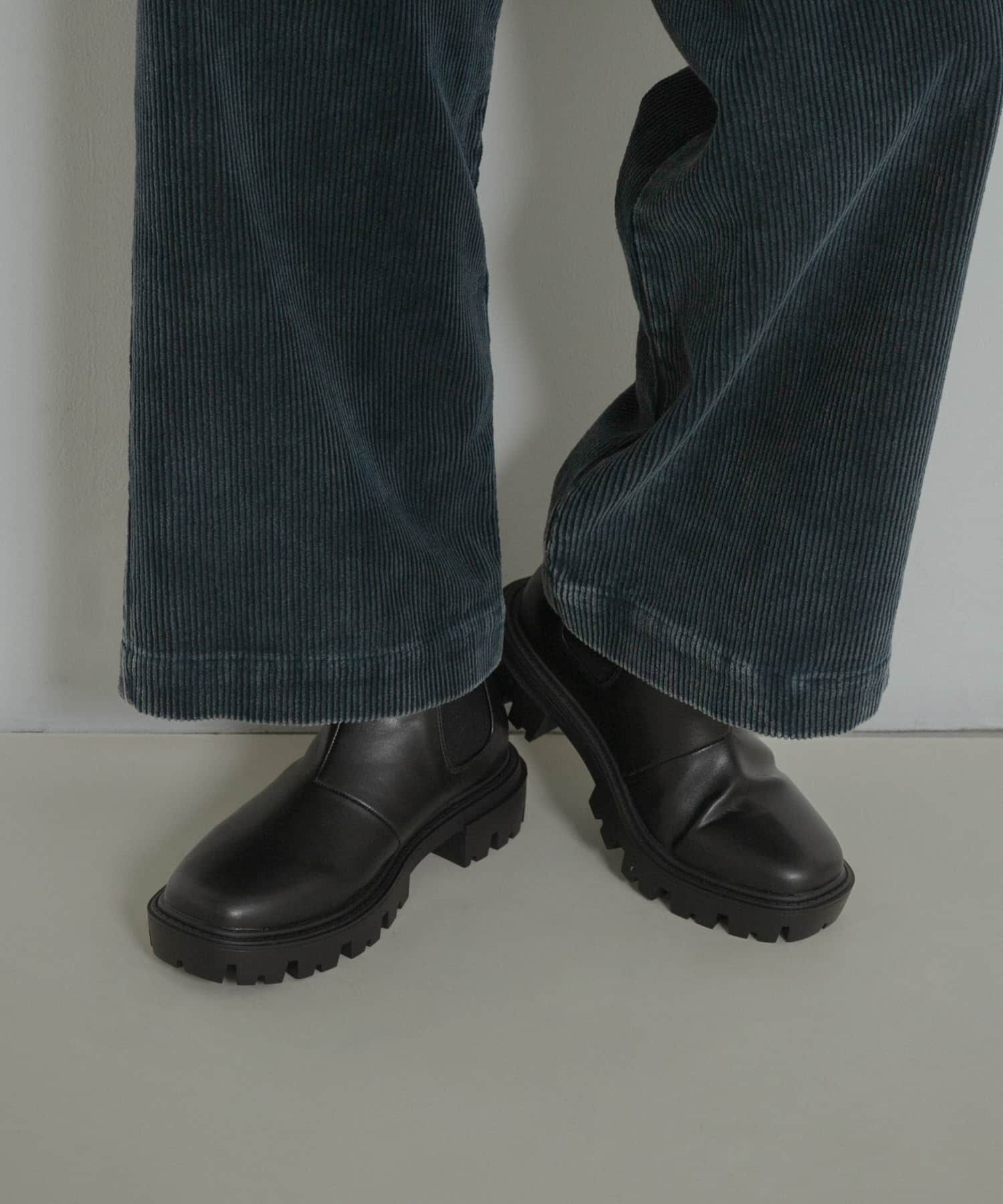 SENSE OF PLACE by URBAN RESEARCH「トラックソールサイドゴアブーツ」|ショートブーツ|