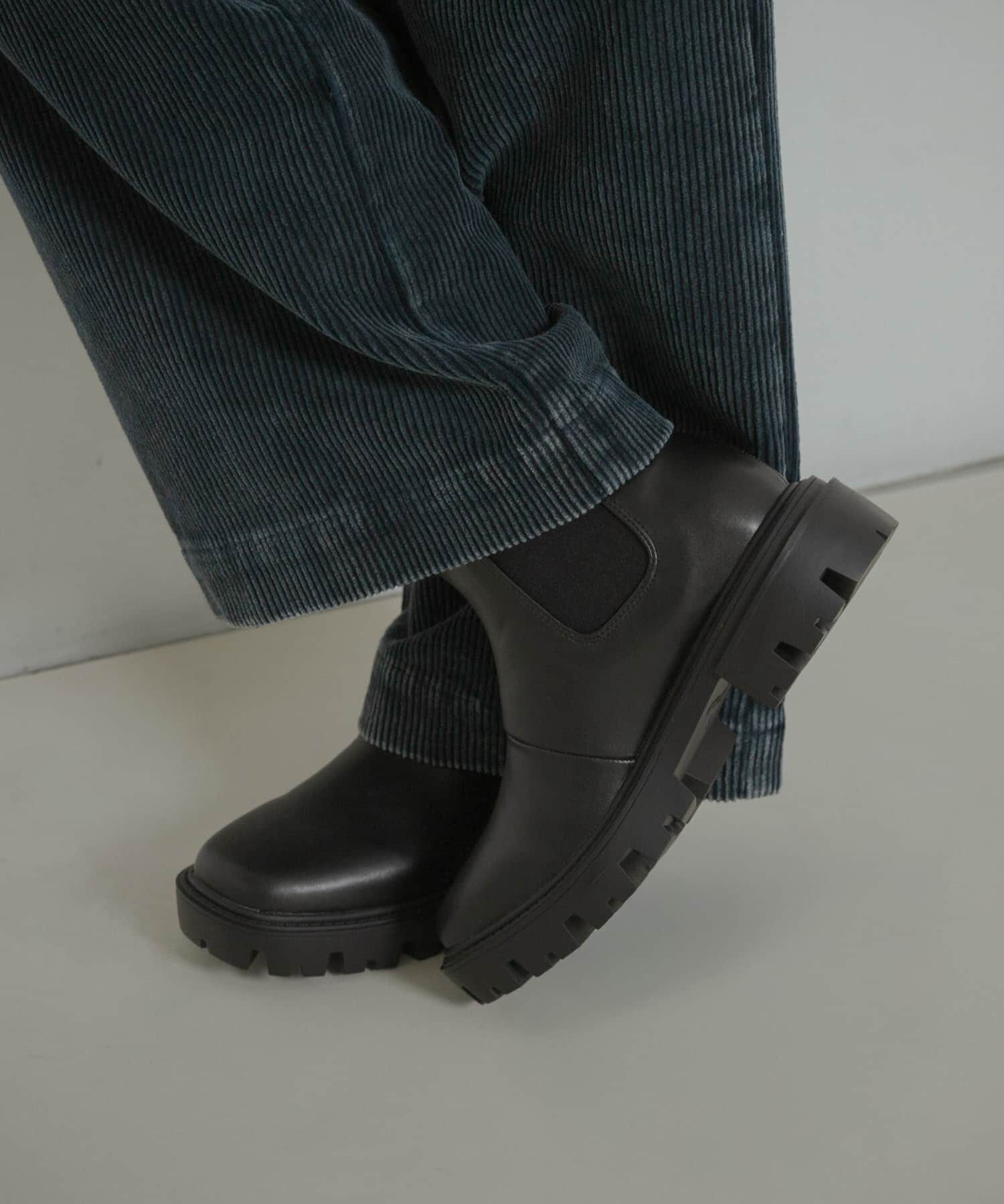 SENSE OF PLACE by URBAN RESEARCH「トラックソールサイドゴアブーツ」|ショートブーツ|