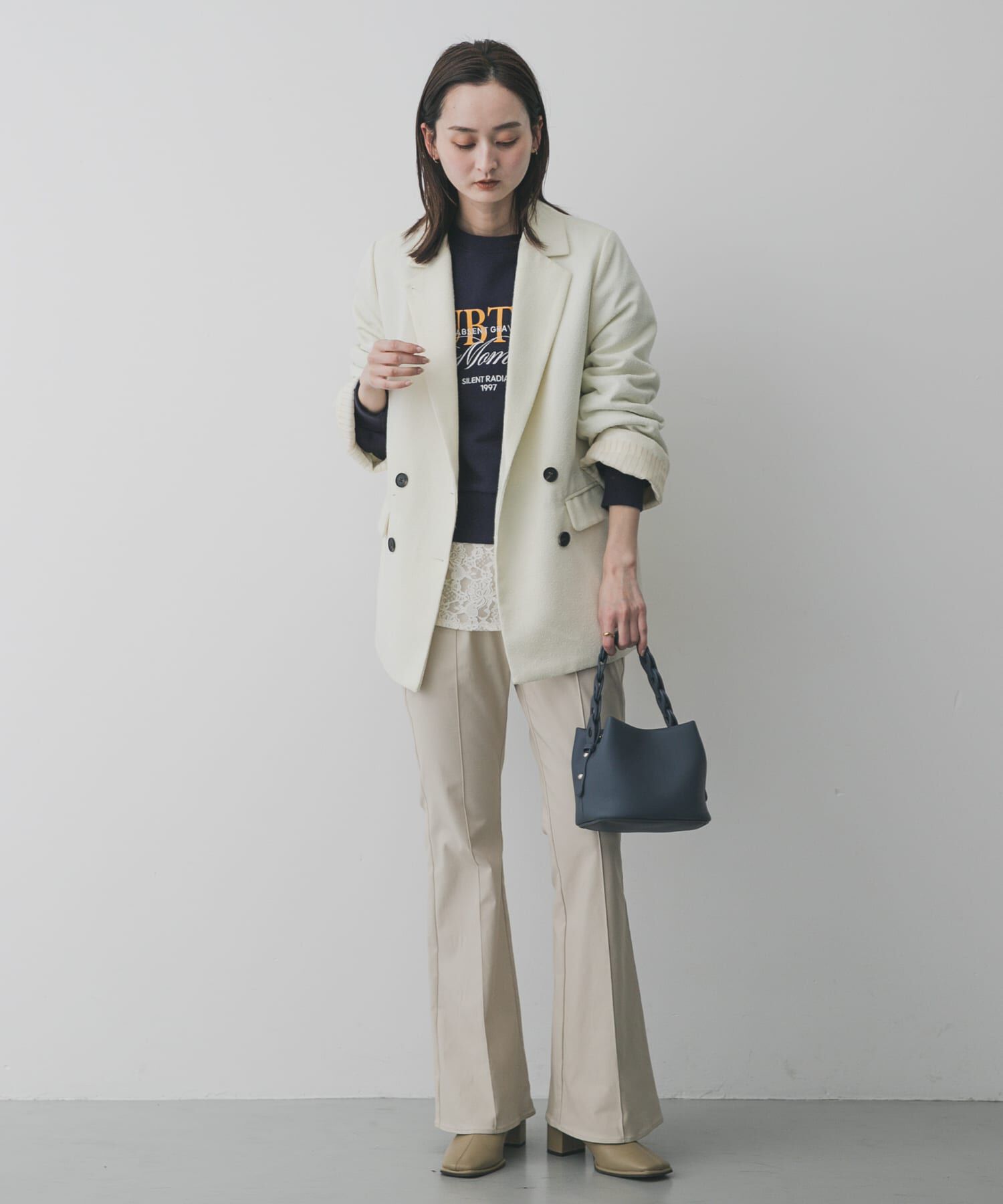 SENSE OF PLACE by URBAN RESEARCH「チェーンハンドルパフバッグ」|ショルダー・メッセンジャー|